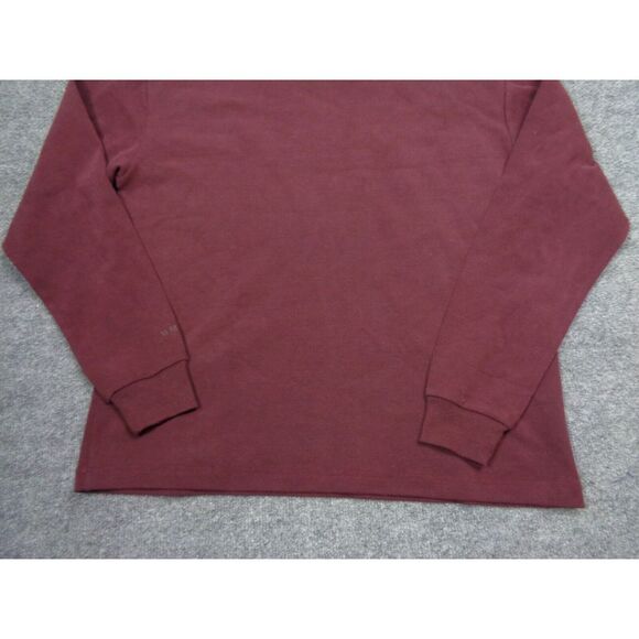 Young LA Sweatshirt Mens S Burgundy Pullover Fleece Streetwear Crewneck - Picture 6 of 10